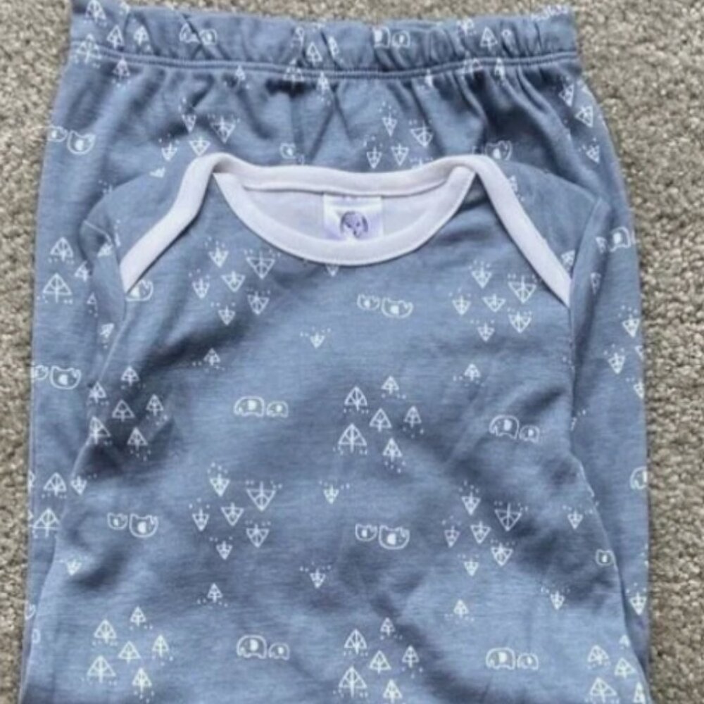 🪷NWOT Gerber Organic Sleep Suit, Gray, Gender Neutral
